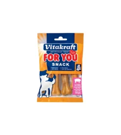 Osso di pelle di maiale 8 cm. 5 pezzi - vitakraft