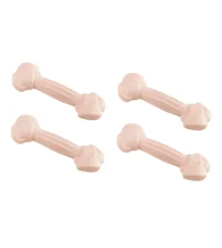 Osso masticativo naturale al prosciutto, 15 grammi 4 pezzi  - ferplast