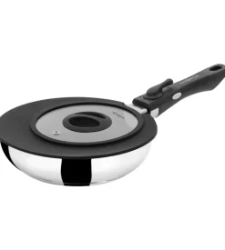 Padella da campeggio brunner "academy pan ø 22" con coperchio e manico staccabile