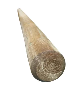 Palo da esterno in legno di pino senza punta 8x300 cm