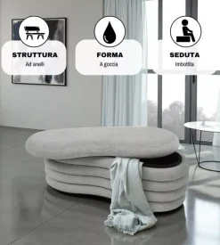 Panca contenitore bellahome 