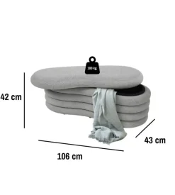 Panca contenitore bellahome 