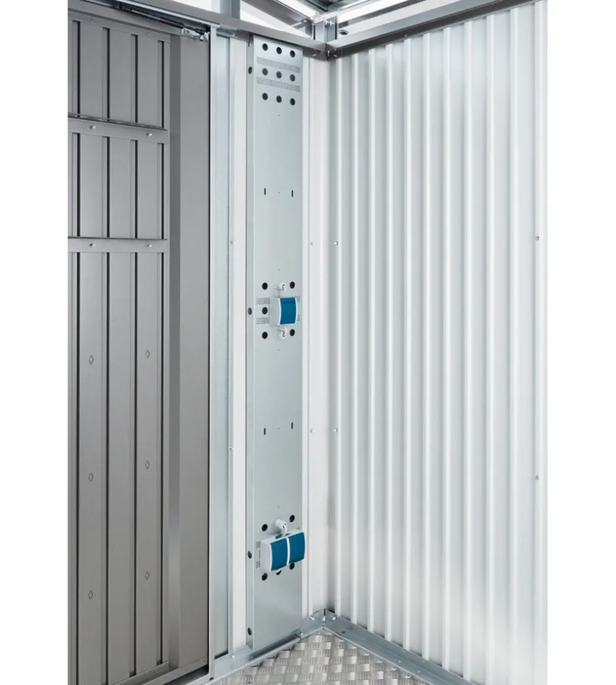 Pannello di montaggio elettrico per casetta europa e armadio per attrezzi - biohort. 46030