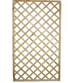 Pannello grigliato in legno di pino 100x4,4x180 cm