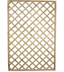 Pannello grigliato in legno di pino 120x4,4x180 cm