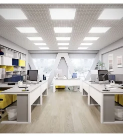 Pannello led 36 w 4000 k 4320 lm con driver incluso, 595x595x33 mm