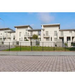 Pannello ornamentale per recinzione modulare in ferro zincato - 150xh100 cm