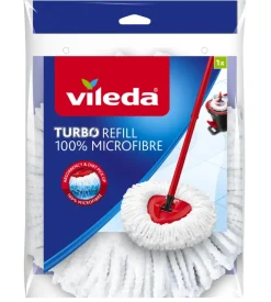 Panno di ricambio vileda "turbo smart refill" in microfibra