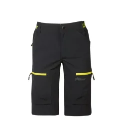 Pantalone da lavoro corto u-power "ares" black carbon taglia 2xl