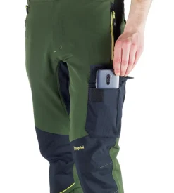Pantaloni da lavoro dynamic giardiniere verde/nero, tg l - kapriol