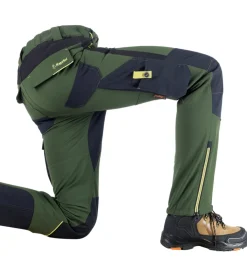 Pantaloni da lavoro dynamic giardiniere verde/nero, tg l - kapriol