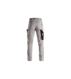 Pantaloni da lavoro light 37.5 beige/nero, tg l - kapriol