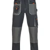 Pantaloni da lavoro smart nero/grigio xxl - kapriol