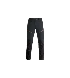 Pantaloni da lavoro vertical nero, tg s - kapriol