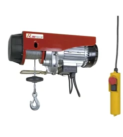 Paranco elettrico ribimex "pe125/250c/1" da 200/400 kg, 540 w.