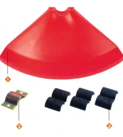 Parasassi uniersale per decespugliatori maniver