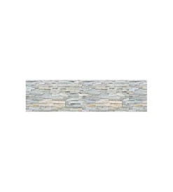 Paraschizzi xl "grey stones" in pvc, 180x45 cm