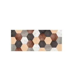 Passatoia salvapavimenti "mixed wood", 120x50 cm