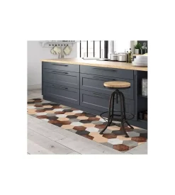 Passatoia salvapavimenti "mixed wood", 120x50 cm