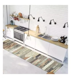 Passatoia salvapavimenti "vintage wood", 120x50 cm