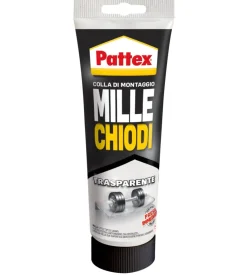 Pattex millechiodi trasparente tubo 200g