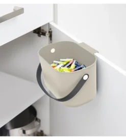 Pattumiera "albula" cappuccino 3 litri