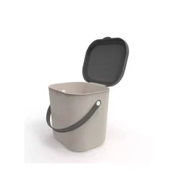 Pattumiera "albula" tortora 6 litri