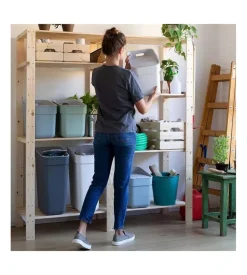 Pattumiera "ready to collect" bianco, 20 lt