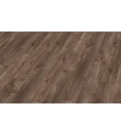 Pavimento laminato rovere bruno 12mm ac5 1,387 m² linea mammut