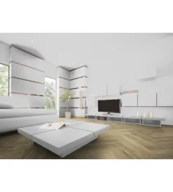 Pavimento laminato rovere rustico 8mm ac4 1,238 m² linea herringbone