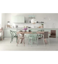 Pavimento spc 4mm rovere bianco +1mm tappetino 2,196 m² ac5 linea robust