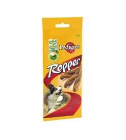 Pedigree - snack per cani ropper manzo, 4 pz