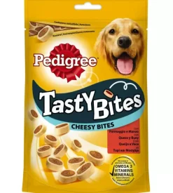 Pedigree - snack per cani tasty manzo e formaggio 140 gr
