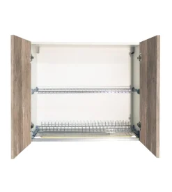 Pensile da cucina con scolapiatti "sky", 80 cm