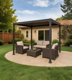 Pergola bioclimatica da esterno eurogarden 