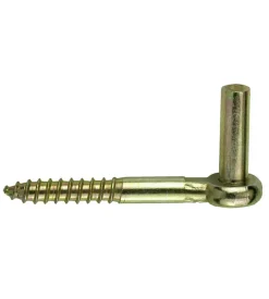 Perno a vite ø 13 mm, l. 110 mm. - zincato giallo