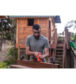 Pialla elettrica black+decker "bew712-qs" 650 w