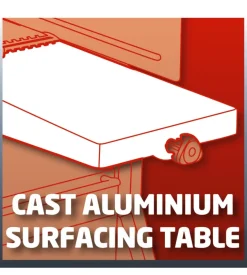 Pialla filo spessore  th-sp 204 - einhell - 1500w