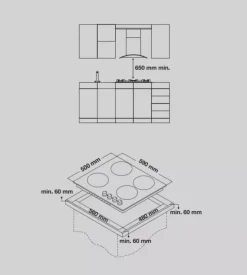 Piano cottura hyundai 