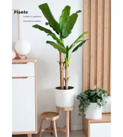 Pianta di banano in polietilene, 170 cm