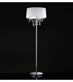 Piantana 1 luce onli "magda" cromo e14