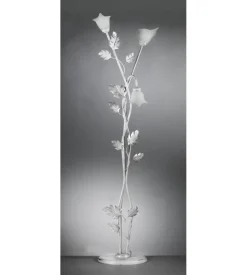 Piantana 3 luci onli "marilena" argento e14