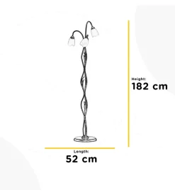 Piantana 3 luci onli 