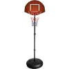 Piantana basket per bambini regolabile 2 in 1: basket e freccette