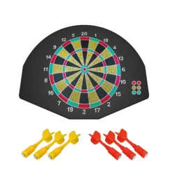 Piantana basket per bambini regolabile 2 in 1: basket e freccette