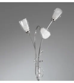 Piantana onli "sharon" 3 luci, e14