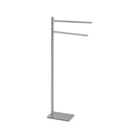 Piantana portasalviette gedy "trilly" in acciaio inox spazzolato