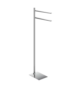 Piantana portasalviette gedy "trilly" in acciaio inox cromato