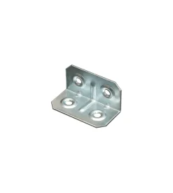 Piastra piegata 20 x 20 x 40 spessore 1 mm. - 4 pz.