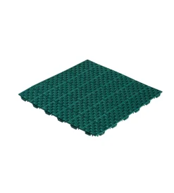 Piastrella da esterno verde drenante, 563x563x13 mm